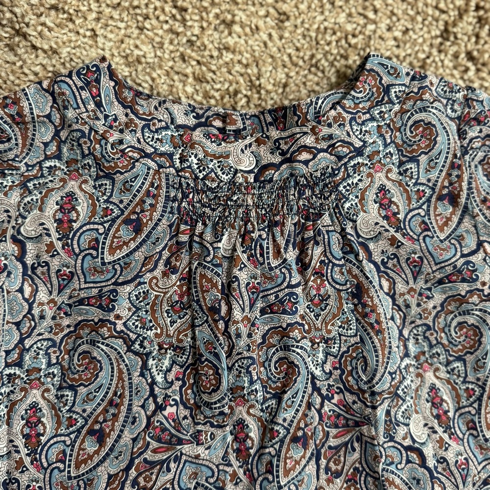 Bonpoint haedband and blouse 3T - Picture 2 of 6